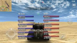 Armored Aces: Tanks In The World War - Tiger I 1571 DMG 1 Kill screenshot 5