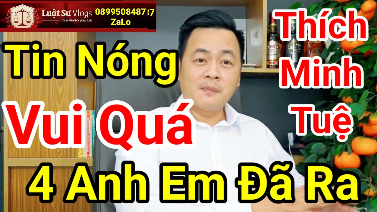 🔴 Thích Minh Tuệ Sắp Đi Nepal Mà 4 Tình Nguyện Viên Chưa Ra ? Luật Sư Vlogs
