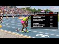 National Record 4x100m At AAU