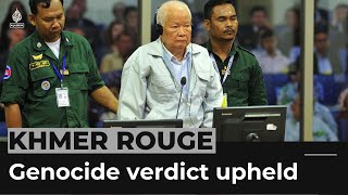 Cambodia: Ex-Khmer Rouge leader loses genocide appeal