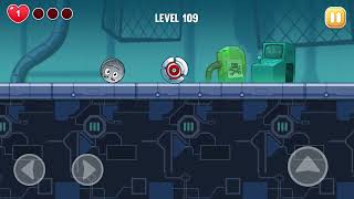 Bounce Ball Adventure Android & ios Mobile Game Red Ball Level 109 screenshot 5