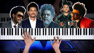 The Weeknd's Top 10 Songs | 40 minutes of beautiful piano 🎹 screenshot 3