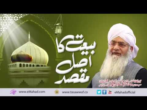 بیعت کا اصل مقصد حضرت مولانا حافظ ذوالفقار احمد نقشبندی مجددی