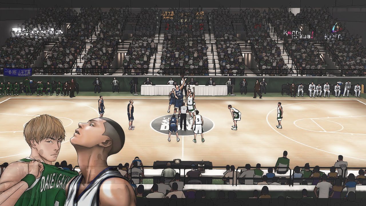 What If Sannoh Faced Daiei First? | The First Slam Dunk | Anime Slamdunk MOD NBA2K14 Mod
