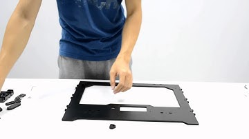 1Front Panel-- Geeetech Duplicator 5 DIY dual extruder 3D Printer assembly