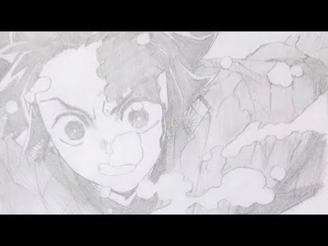 【鬼滅の刃】竈門炭治郎の水の呼吸のシーンのアニメーションを描いてみた。
