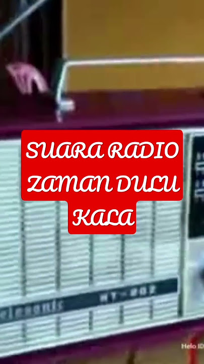 @RADIO ZAMAN DULU TAHUN 80an🤣🤣