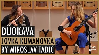 Miroslav Tadić's "Jovka Kumanovka" performed by Duokava. (Feat. 1968 Manuel de la Chica guitar)