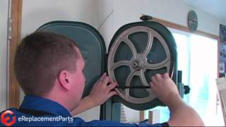 How to Install a Bandsaw Tire Watch how to install a new, tight-fitting bandsaw tire on a bandsaw with the help of this instructional tool repair video. Get a