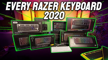 Razer Keyboard Roundup 2020! + All Switch Sound Tests
