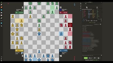 4 Player Chess - Checkmate in 55 moves #chess