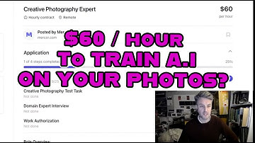 Bedrijf dat $ 60 / uur betaalt om AI te trainen in uw fotografie.