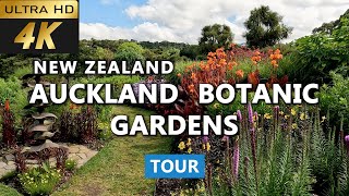 [4k]Auckland Botanic Gardens Tour | Botanic Gardens Auckland | Auckland Attractions
