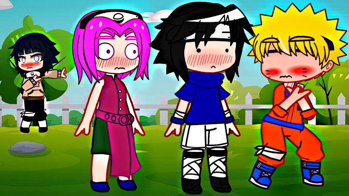 “Everyone’s turning into someone they like” 😳❤️ | Naruto meme | Gacha club