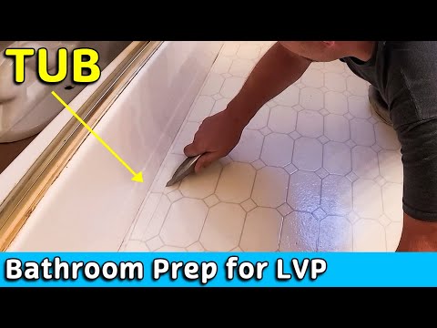 How to Prep a Bathroom for a Vinyl Plank Installation