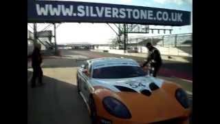 Ginetta Media Day 2012 - Max Coates with RedBrick Racing