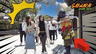 【ドッキリ】侍が急に動き出すドッキリ　Samurai suddenly starts moving  in Japan　#4