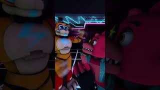 Freddy hits Foxy with a Hammer #shorts