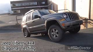 2005 Jeep Liberty 4x4 Diagonal Test