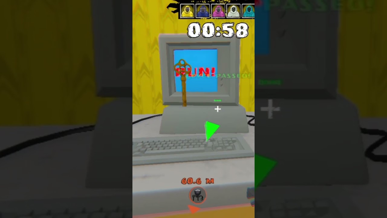 Hide in the backrooms gameplay 1st 