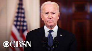 Biden addresses Afghanistan crisis following Taliban’s takeover of Kabul | full video