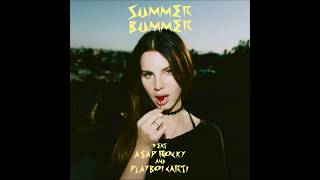 Lana Del Rey - Summer Bummer ft. A$AP Rocky &amp; Playboi Carti (Lyrics)