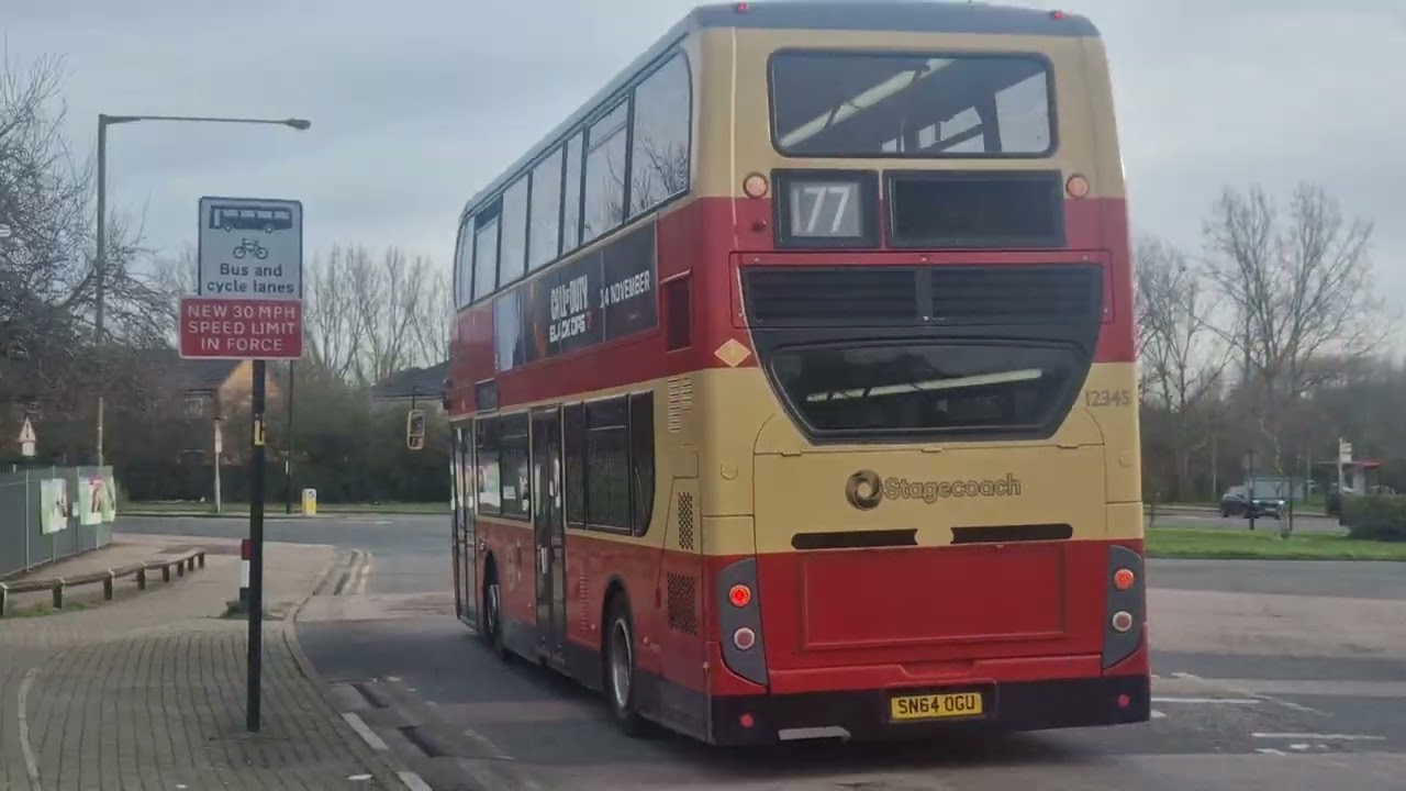 Buses at Thamesmead Town Centre 17/02/26