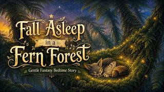 Sheltering in a Suspended Moss Cradle Within the Canopy of Giant Ferns| A Cozy Fantasy Bedtime Story