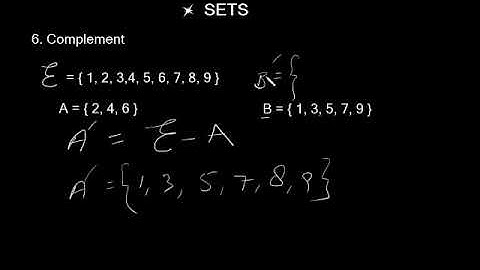 Sets IGCSE Mathematics, E1.2 (Part 2 Essentials)