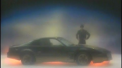 1984 Pontiac Firebird Manufacturer Laserdisc Promotional Video