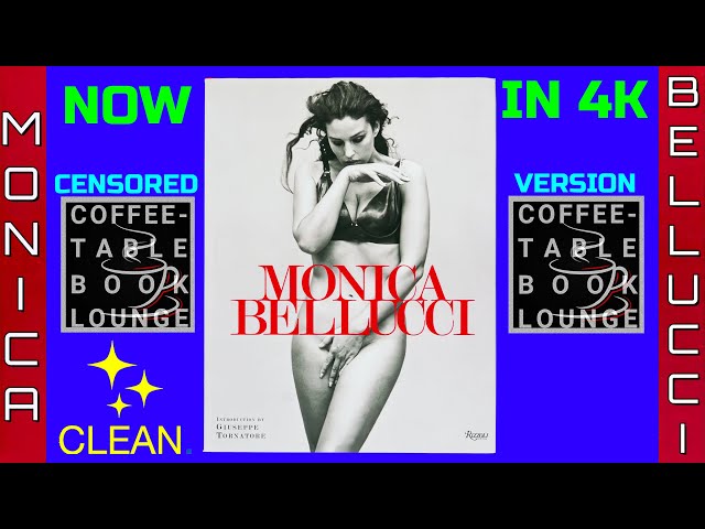 Monica Bellucci by Monica Bellucci - Censored Version - Publ. by