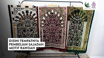 Disini tempatnya pembelian sajadah motif Rawdah