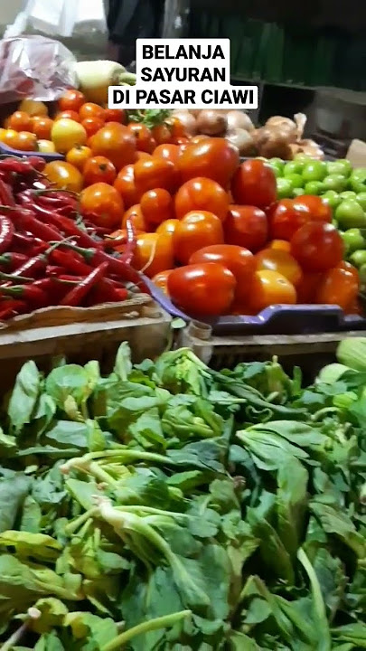Belanja sayuran di pasar ciawi #shorts #videoshorts