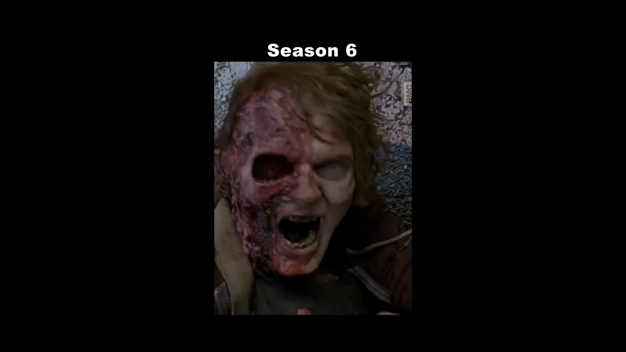 Evolution Of Zombies In TWD S01 To S11