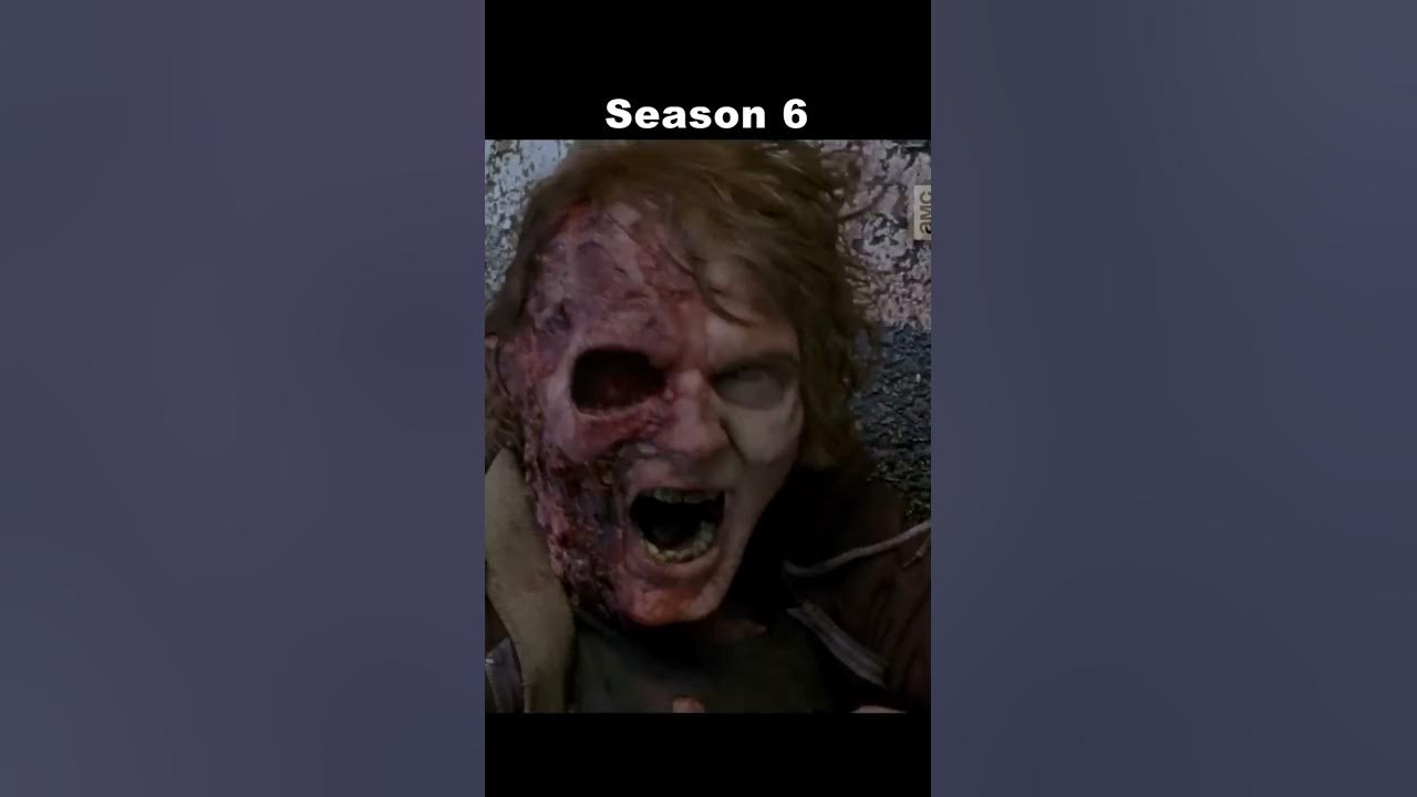 Evolution of Zombies in TWD S01 to S11