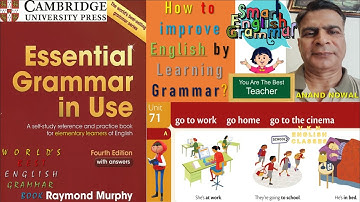 Unit-71:Article–the - go to work / go home / go to the cinema / go to scho / . Improve your English.