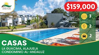 Casas nuevas a la venta en condominio Al Andaluz en La Guacima. Casas nuevas a la venta en condominio Al Andaluz en La Guacima.