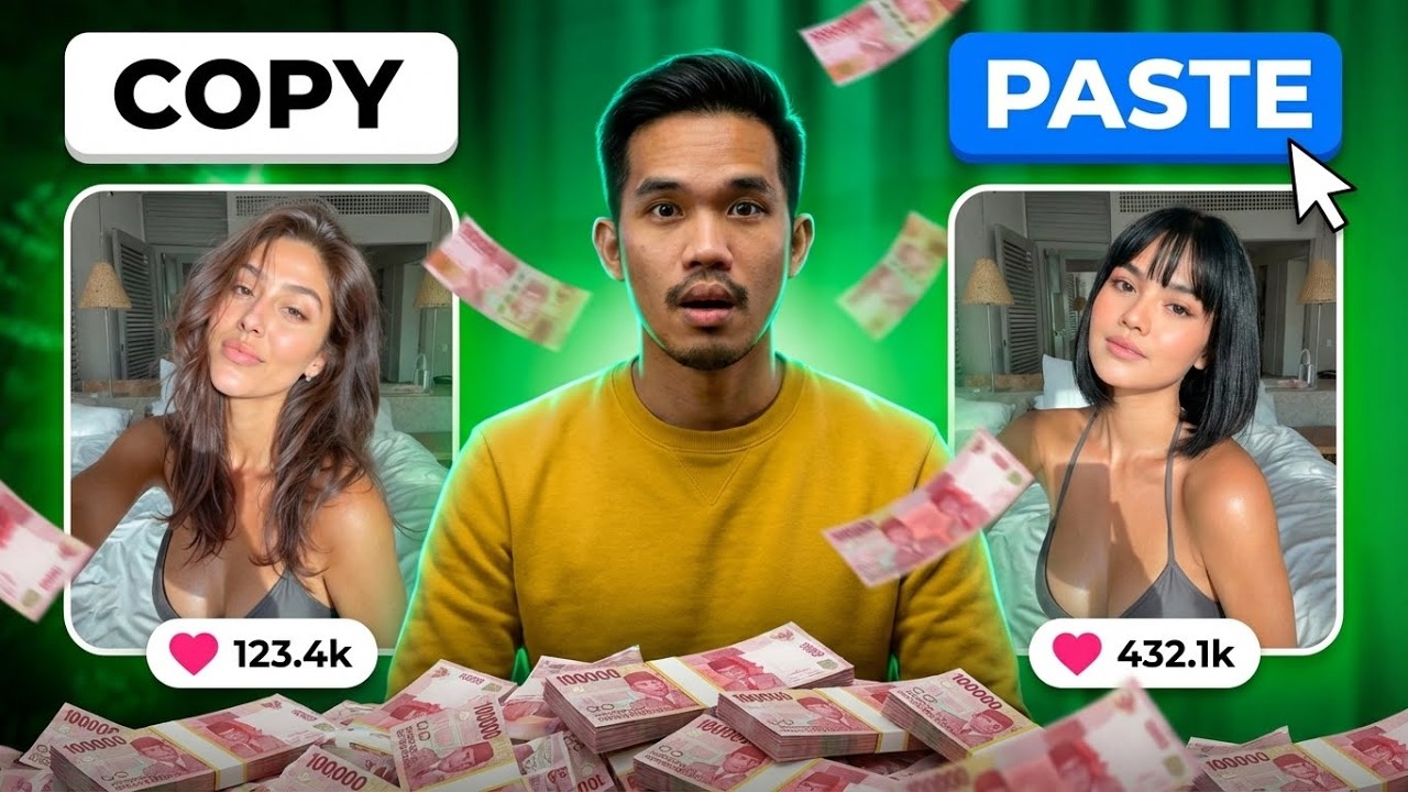 CARA CURANG JADI SELEBGRAM! Modal AI Bikin Influencer Virtual, Followers Naik Otomatis