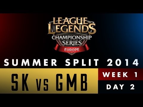 LCS EU Summer Split 2014 - Week 1 Day 2 - SK vs GMB