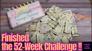 Unstuffing And Counting the 52Week Savings Challenge |23121 #savingschallenges #cashstuffing