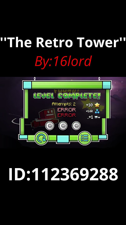 The Best GD ''Fake'' ednscreen part 1 #foryou #gdupdate #geometrydash #shortvideo #gd #edit