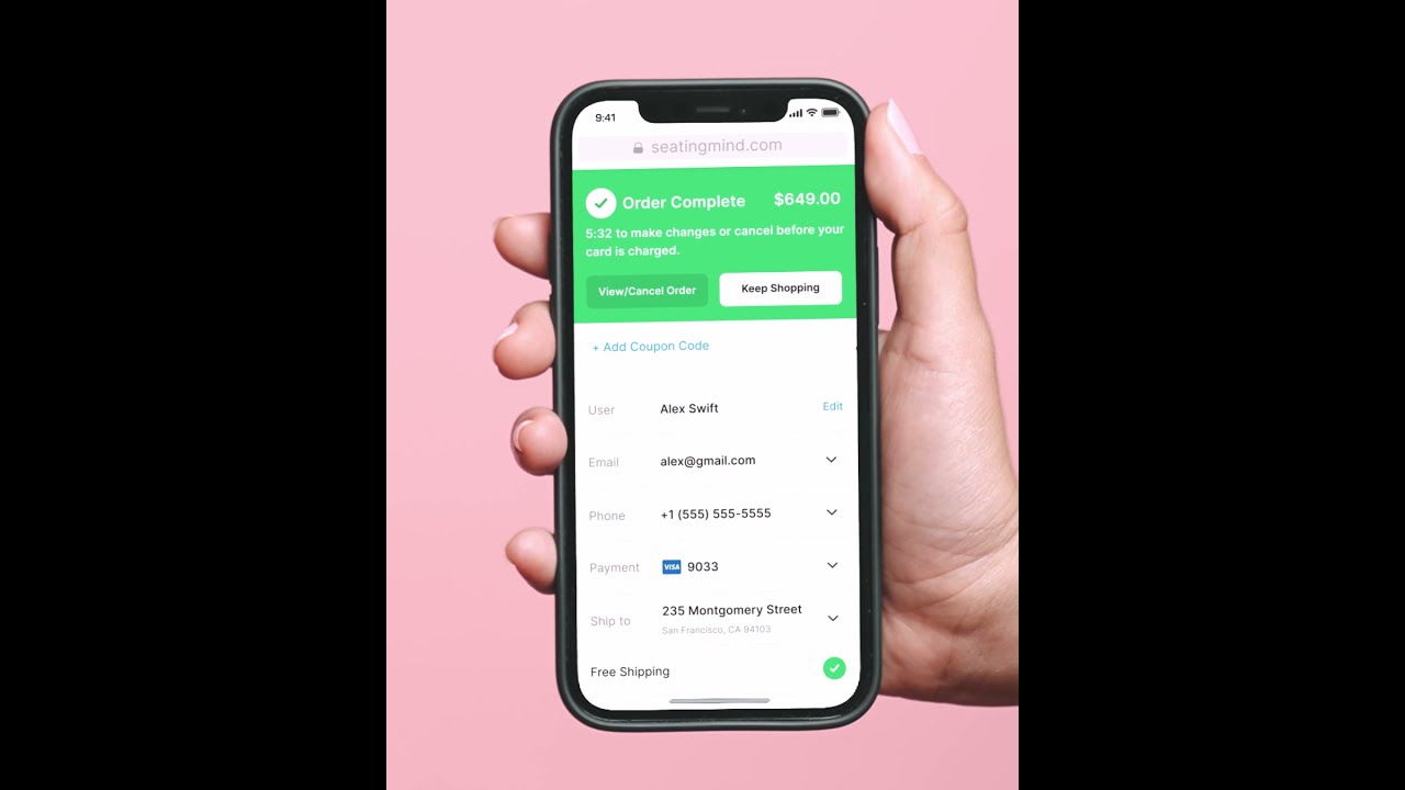 SEATING MIND + Fast Checkout YouTube