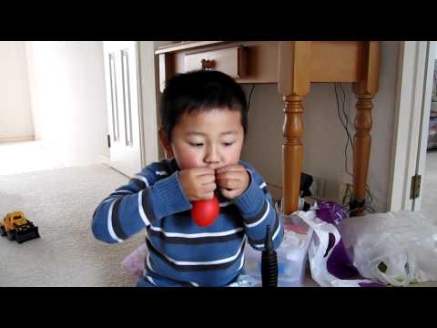 xavier吹氣球