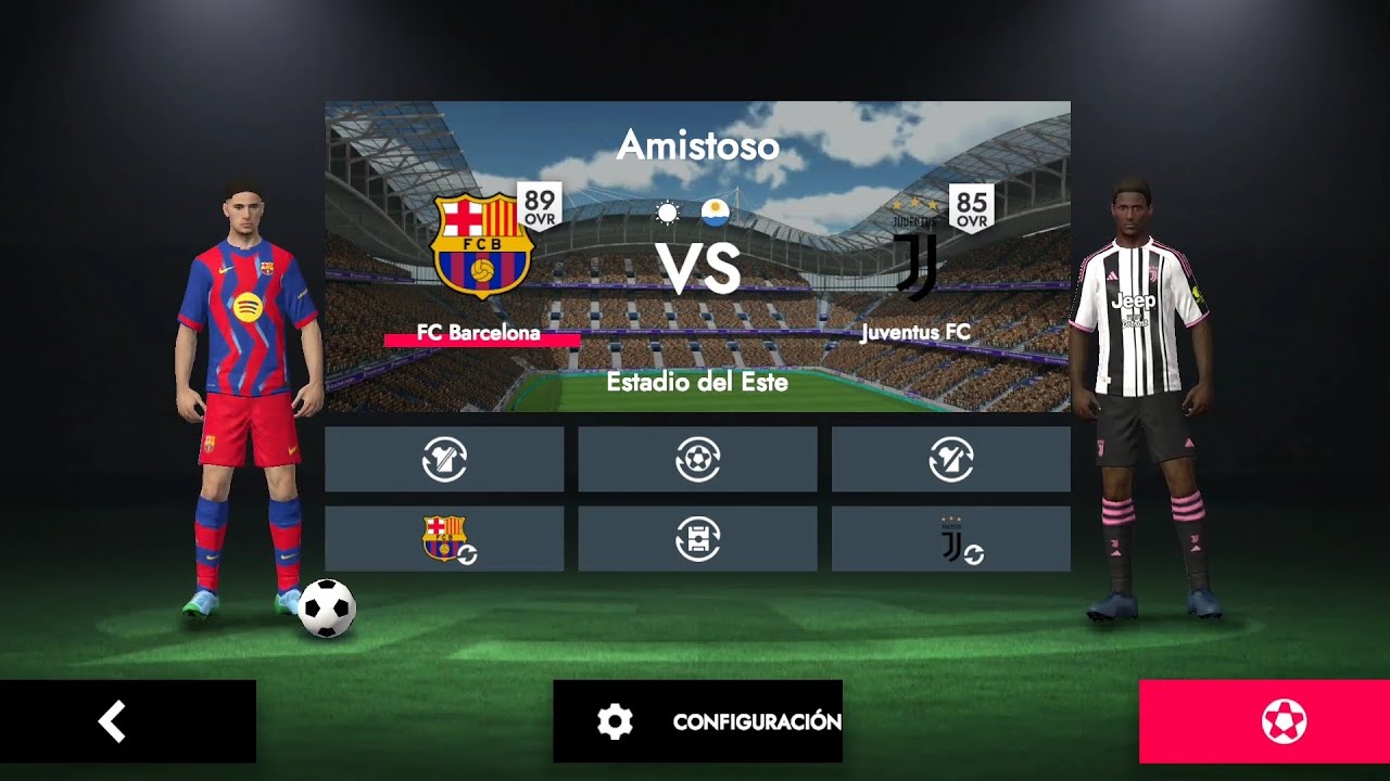 FC BARCELONA VS JUVENTUS FC PARTIDO FL26 