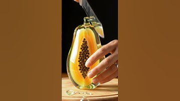 #asmr #shorts #viral #trending #ai #asmrslicing #fruitslicing #feed #asmrvideo #papayaslicingasmr