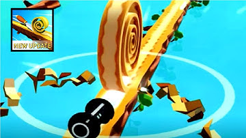 Spiral Roll gameplay android, ios levels 70-76 | Gameplay A&I