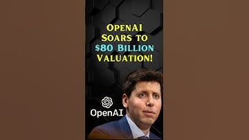 Shocking $80 Billion Deal for OpenAI