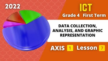 ICT | Grade 4 | Data collection, analysis, and graphic representation | Axis 1 - Lesson 7