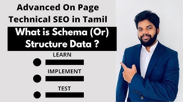 Schema or Structure data in Tamil 2020 | Create and Implement schema in your website |Technical SEO