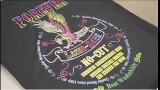 Forever Laser Dark printing for garments
